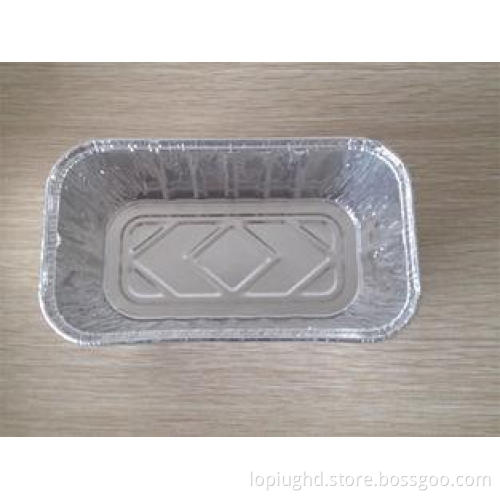 Disposable foil takeaway containers sandwich packaging for